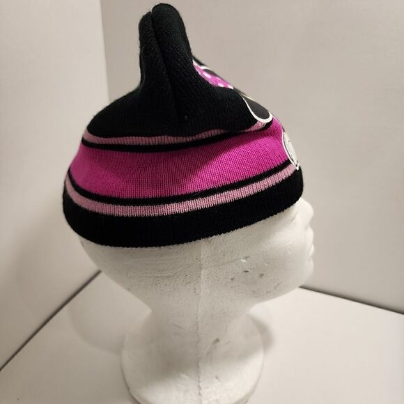 Toddler Disney Minnie Mouse Knit Beanie Hat - Picture 5 of 7